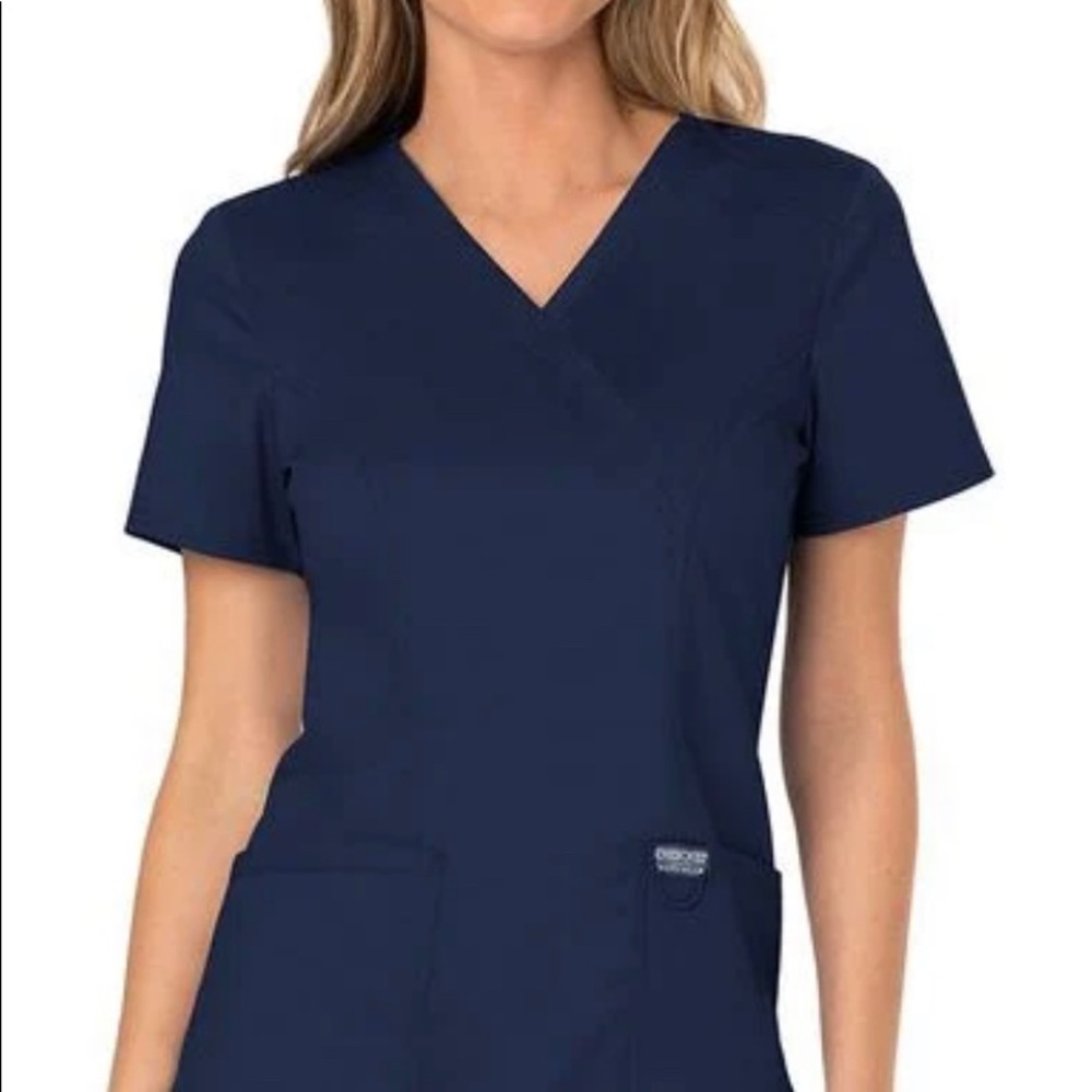 NEW Cherokee Authentic Workwear  Revolution Scrub Top